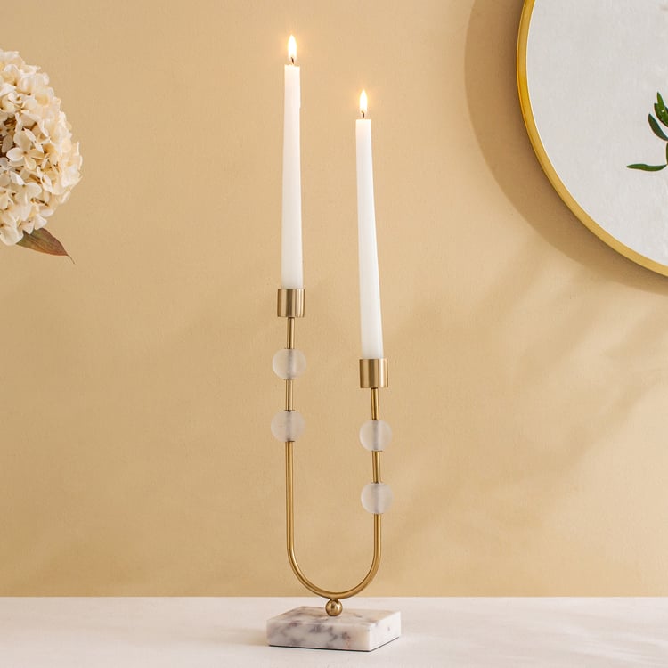 Grantley Opt Stravia Metal Multi Taper Candle Holder