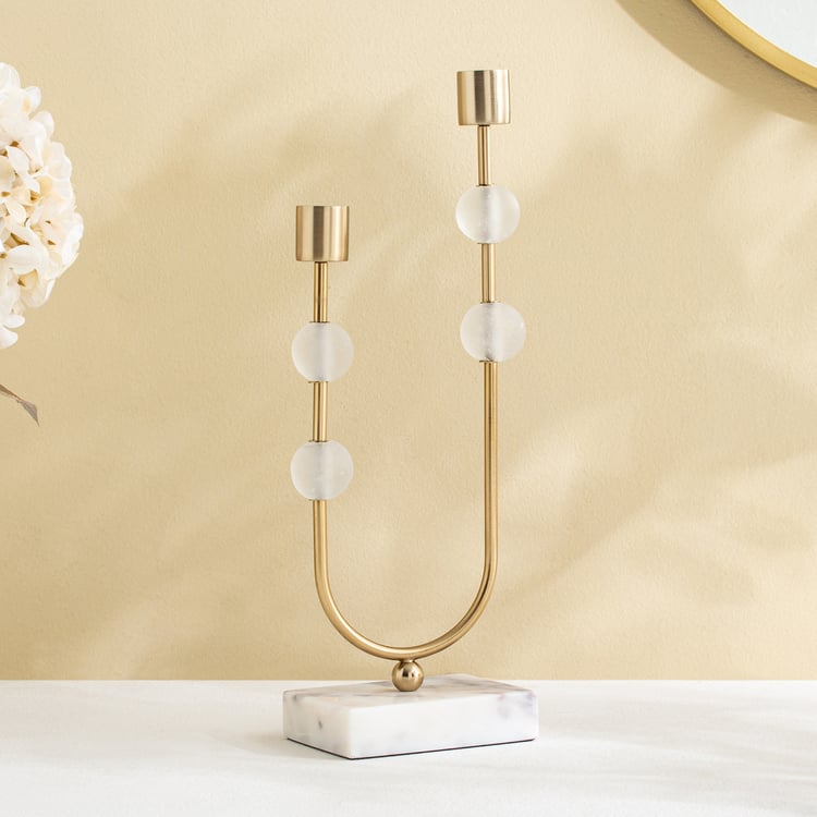 Grantley Opt Stravia Metal Multi Taper Candle Holder