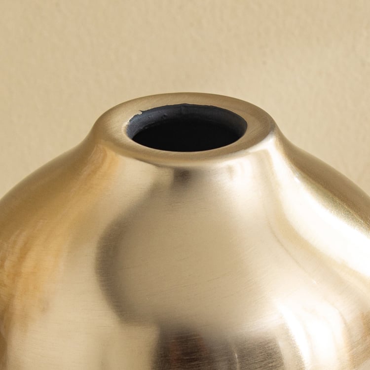 Grantley Opt Stravia Metal Vase - Small