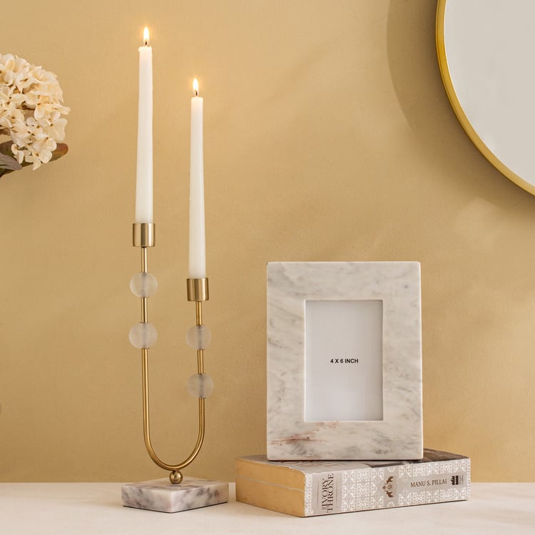 Grantley Opt Onyxia Marble Photo Frame - 18x23cm