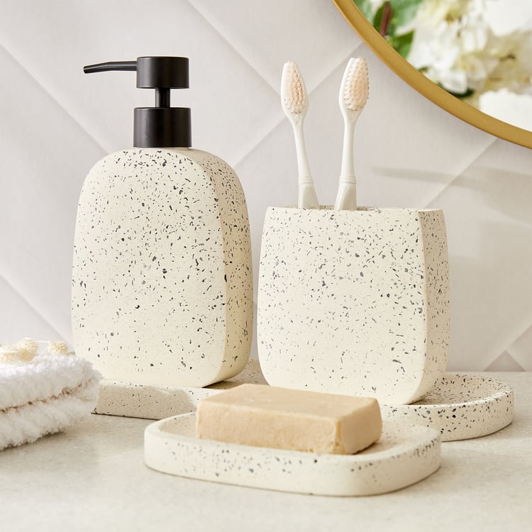 Nova Ecliptic Saga Stonex Concrete Soap Dispenser - 140ml