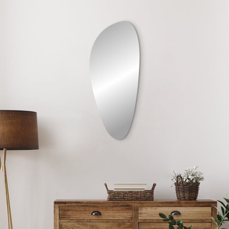 Reflection Edge Frameless Wall Mirror - 29x68cm