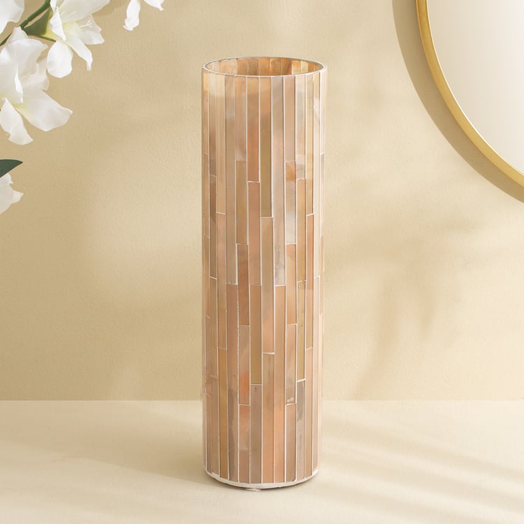 Tamaira Cade Glass Long Strip Vase