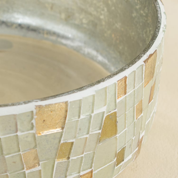 Tamaira Plume Glass Decorative Bowl