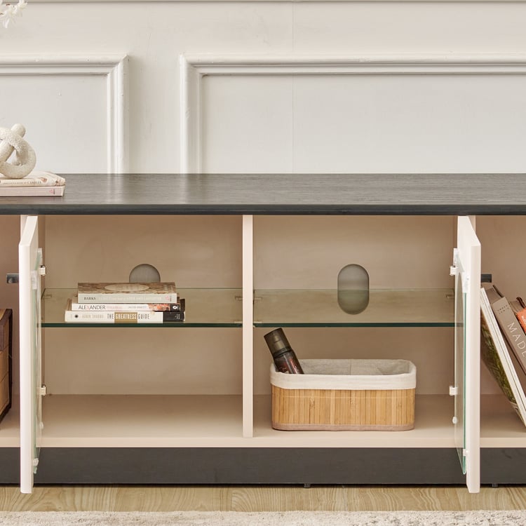 Saga TV Unit - Cream