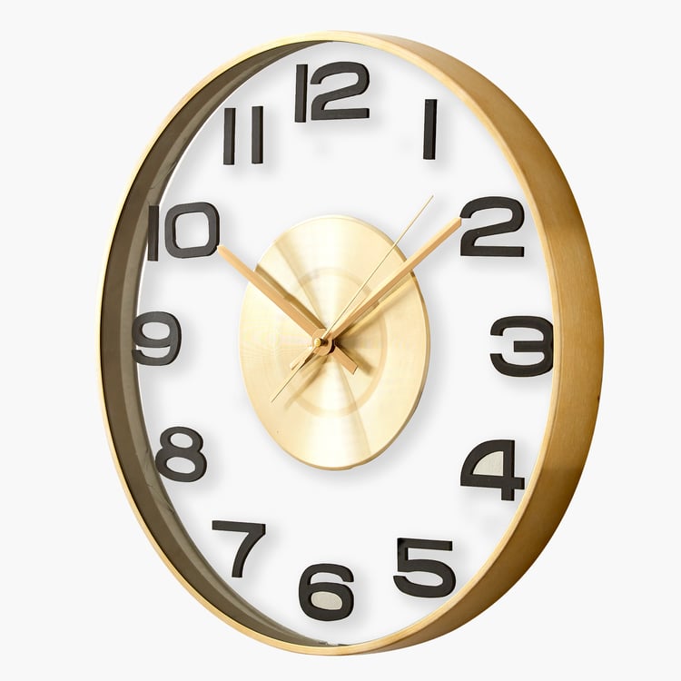 Casablanca Luxe Metal Wall Clock - 40cm