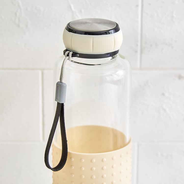 Atlantis Dune Bowen Glass Water Bottle with Silicone Grip - 700ml