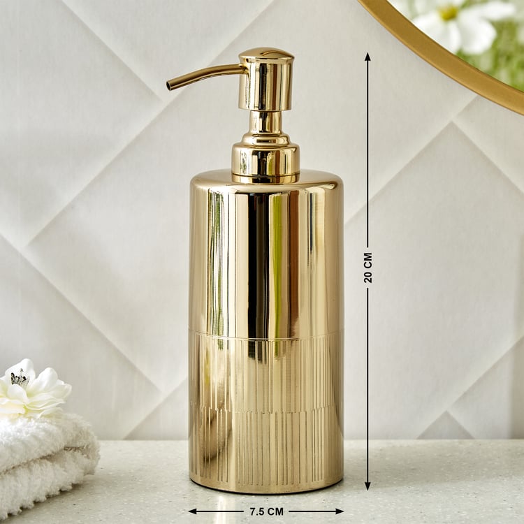 Opulence Etched Metal Soap Dispenser - 400ml