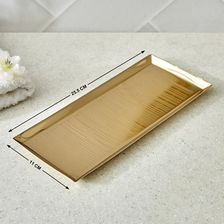 Opulence Etched Metal Tray