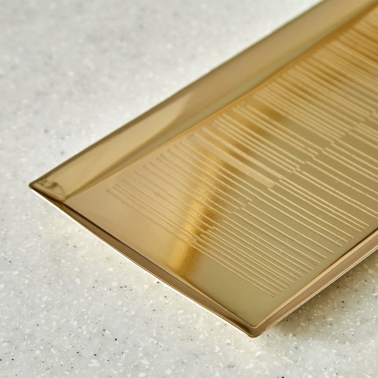 Opulence Etched Metal Tray