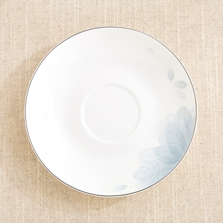 Altius Mirage Bone China Floral Print Cup and Saucer - 200ml
