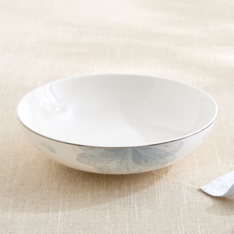 Altius Mirage Bone China Floral Print Deep Dish - 700ml