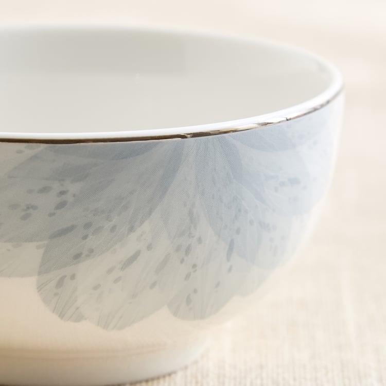 Altius Mirage Bone China Floral Print Katori - 185ml