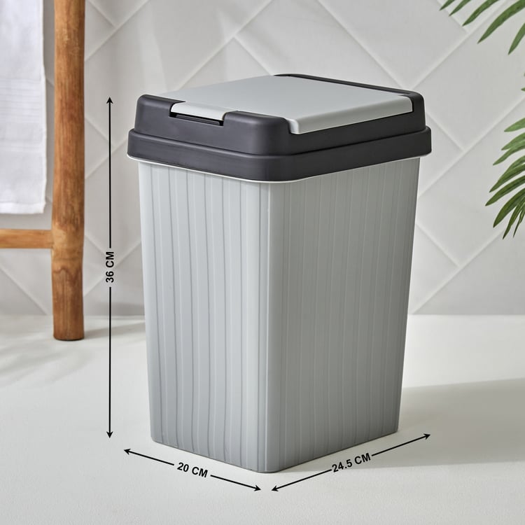 Sedona Mirage Polypropylene Flip Up Lid Waste Bin - 13L