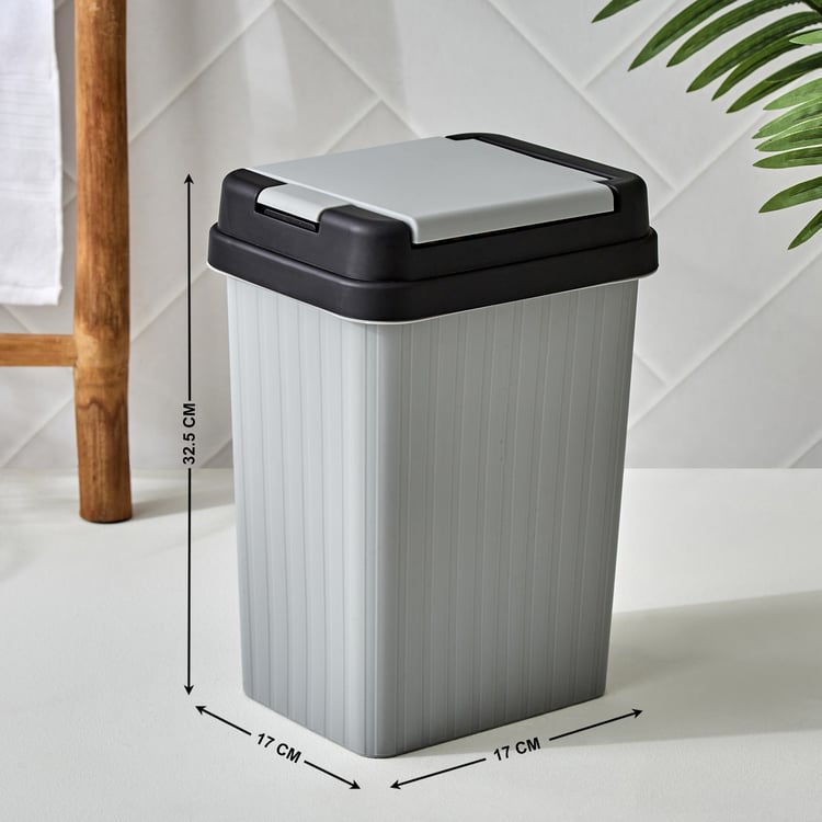 Sedona Mirage Polypropylene Flip Up Lid Waste Bin - 8L