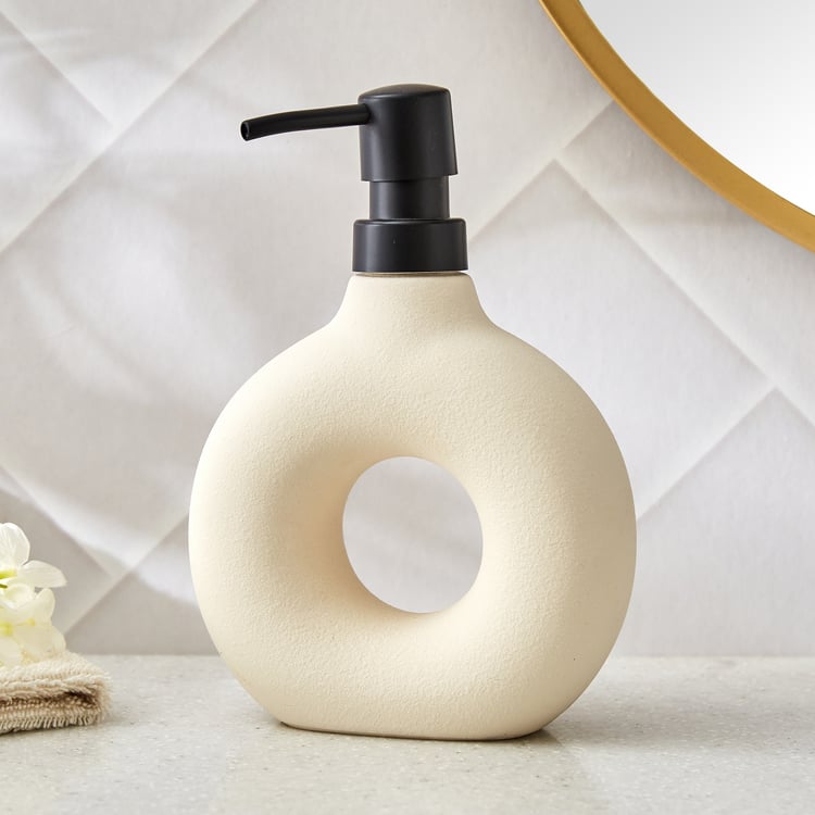 Nova Ecliptic Saga Leon Ceramic Soap Dispenser - 380ml