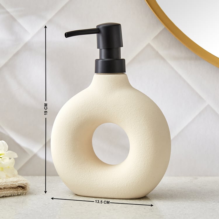 Nova Ecliptic Saga Leon Ceramic Soap Dispenser - 380ml