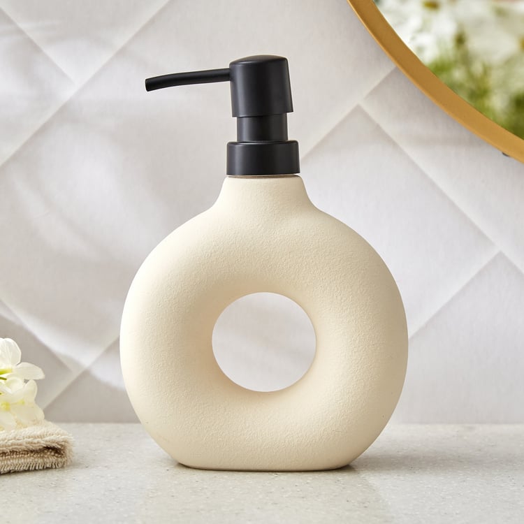 Nova Ecliptic Saga Leon Ceramic Soap Dispenser - 380ml