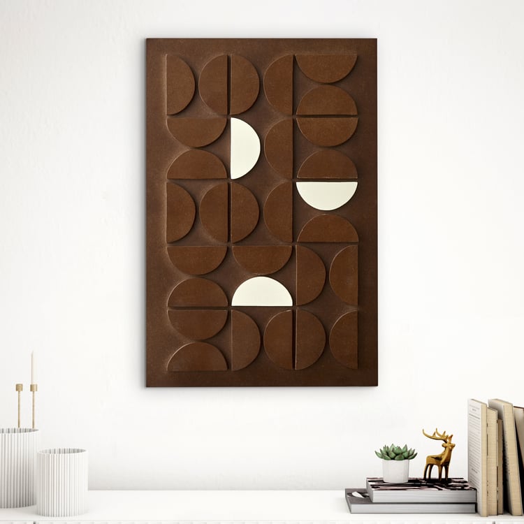 Panorama Aztec Wooden Wall Decor