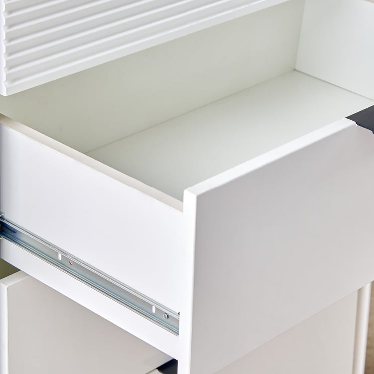Sterling Chest of 5 Drawers - White