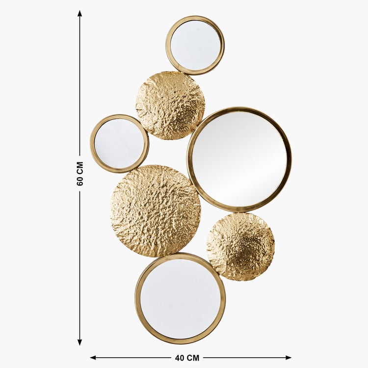 Panorama Flare Metal Decorative Wall Accent