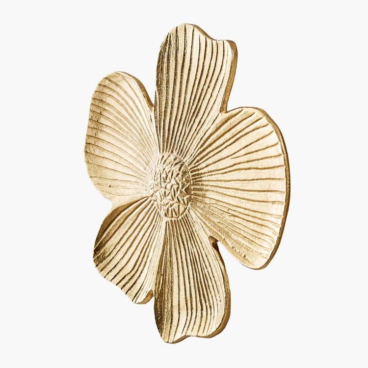 Panorama Flare Set of 3 Metal Floral Decorative Wall Accent