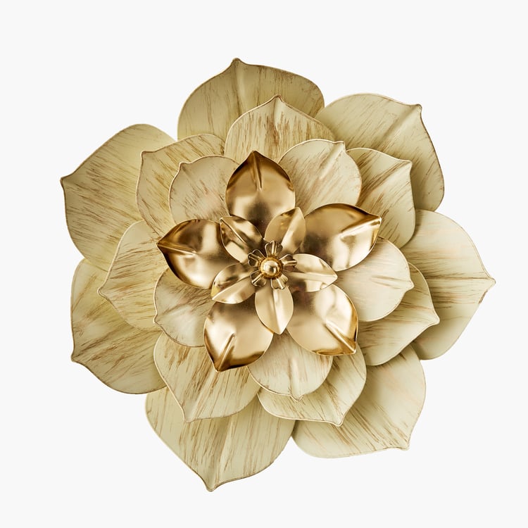 Panorama Glitz Set of 3 Metal Decorative Floral Wall Arts