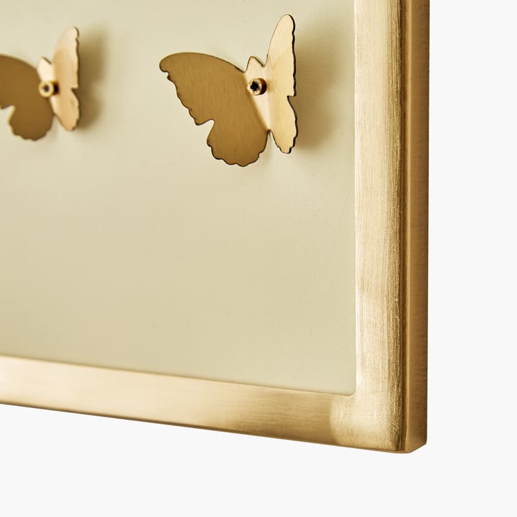 Panorama Glitz Metal Butterfly Wall Accent