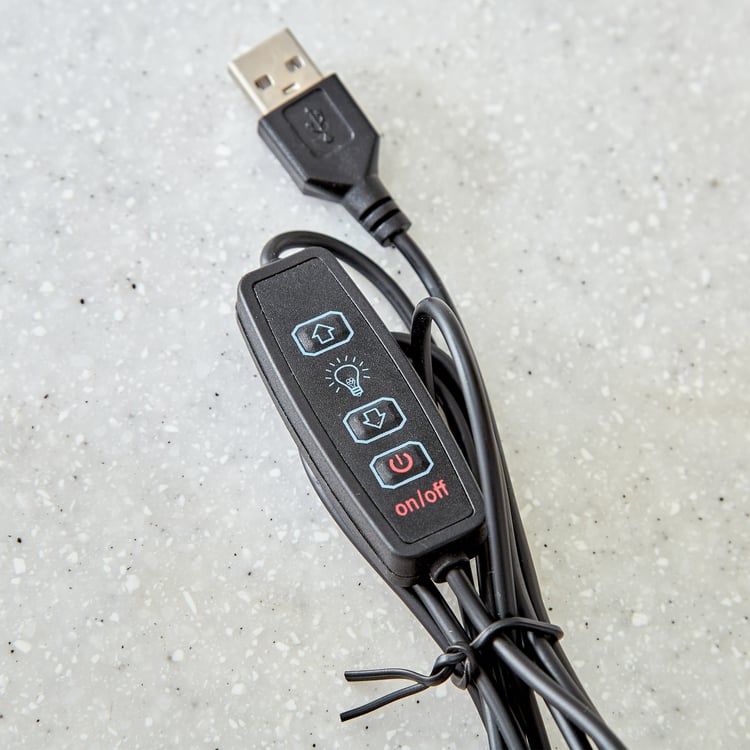 Gloria Spark Artificial Lily in Potted Plant with LED