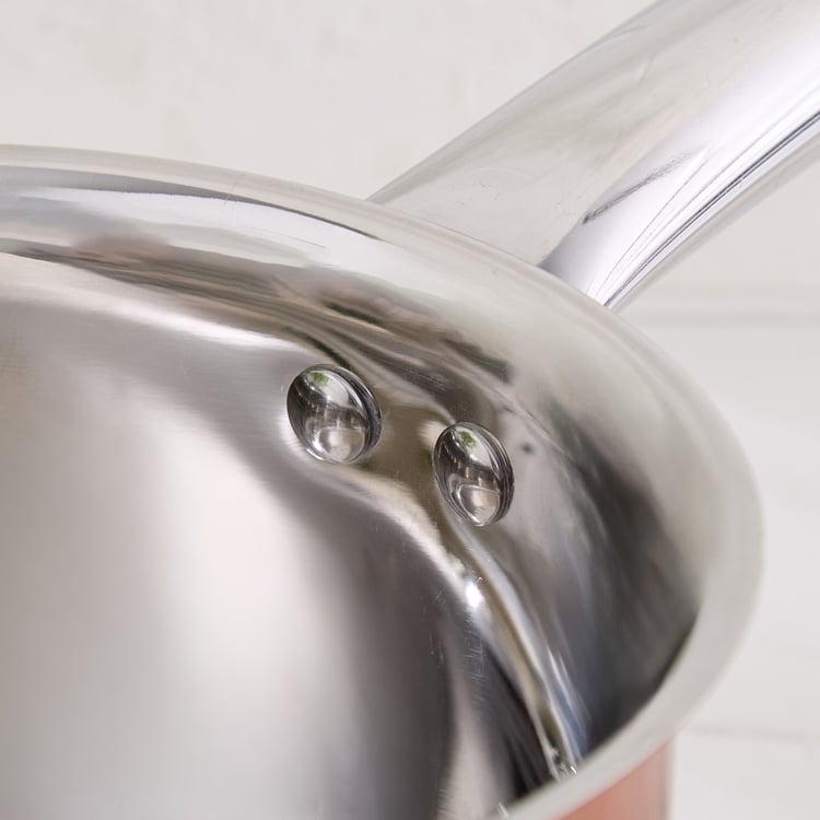 Lisbon Peony Stainless Steel Milk Pan - 1.5L