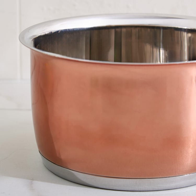 Lisbon Peony Stainless Steel Milk Pan - 1.5L