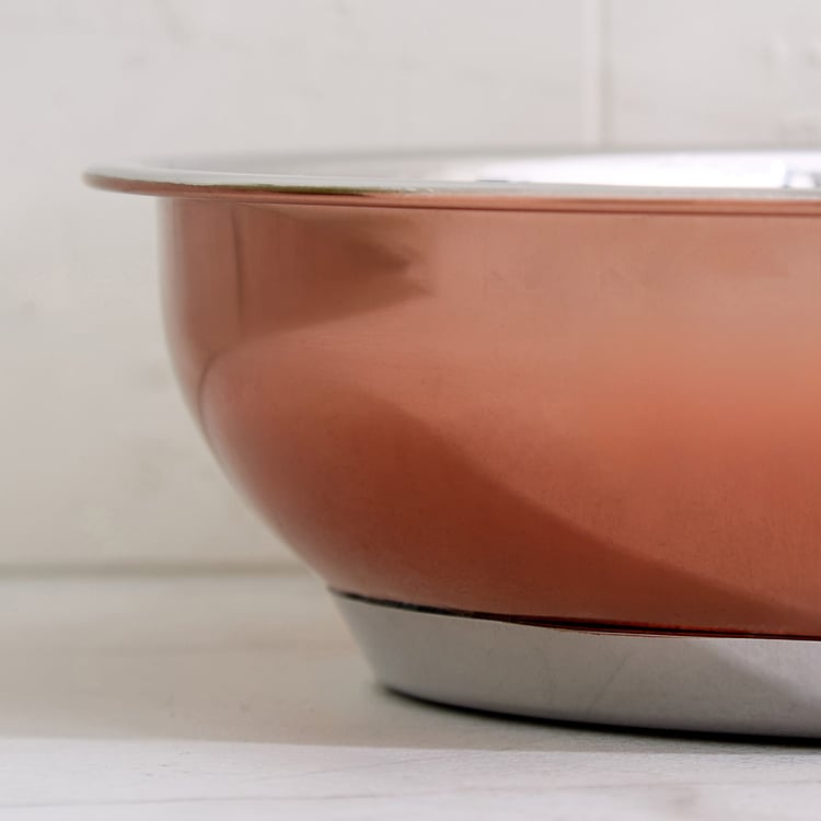 Lisbon Peony Stainless Steel Frying Pan - 26cm