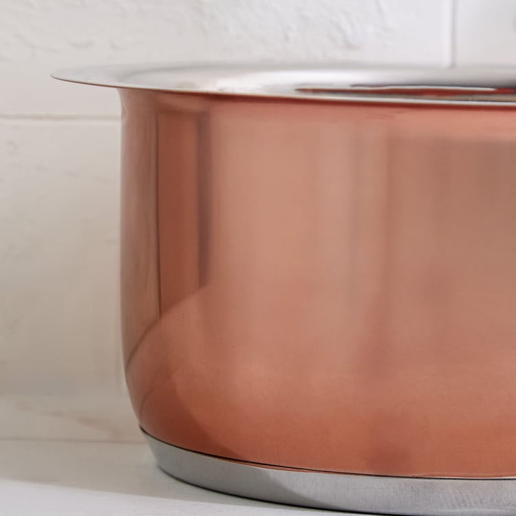 Lisbon Peony Stainless Steel Tope - 2.5L