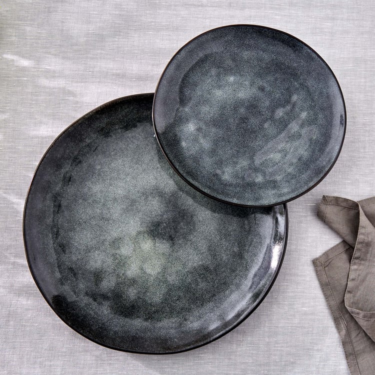 Cadenza Spruce Stoneware Side Plate - 20.5cm