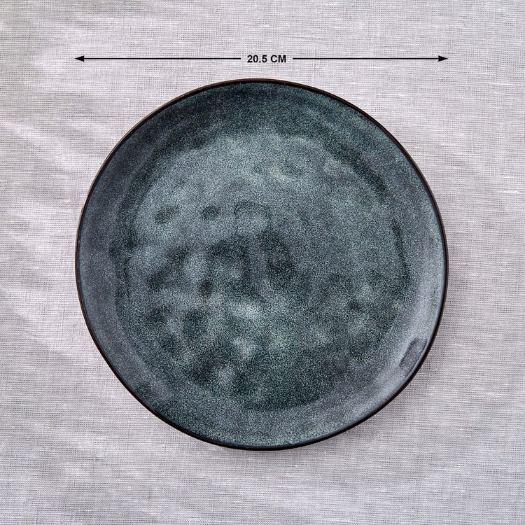 Cadenza Spruce Stoneware Side Plate - 20.5cm