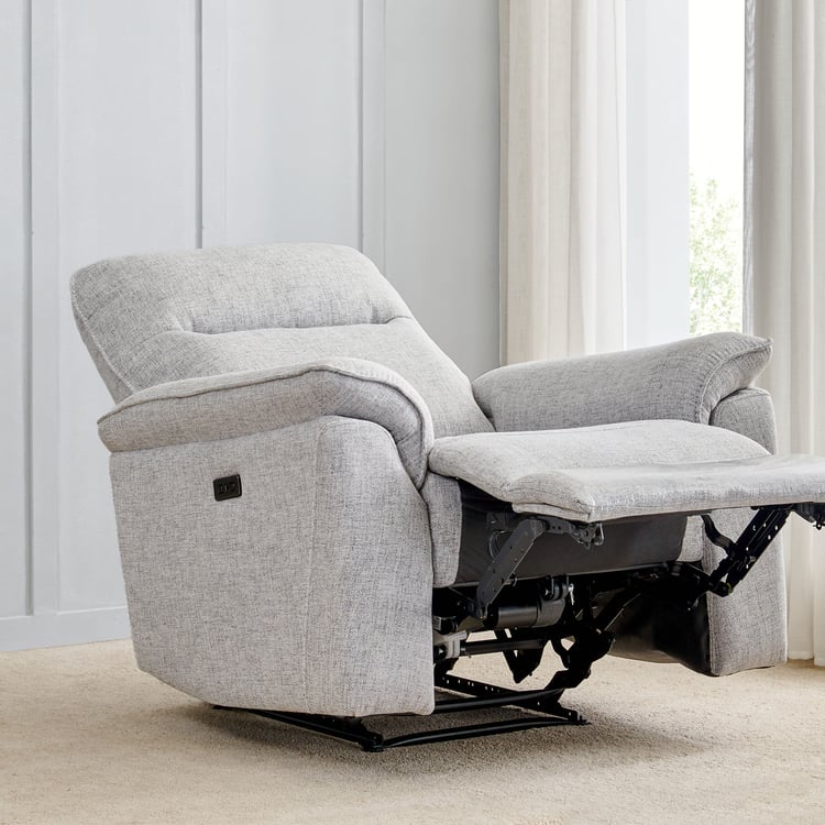 Artise Fabric 1-Seater Electric Recliner - Grey