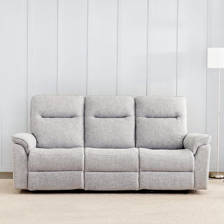 Artise Fabric 3-Seater Electric Recliner - Grey