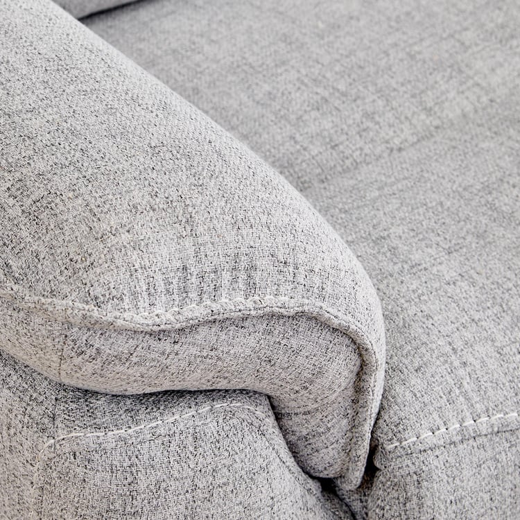 Artise Fabric 3-Seater Electric Recliner - Grey