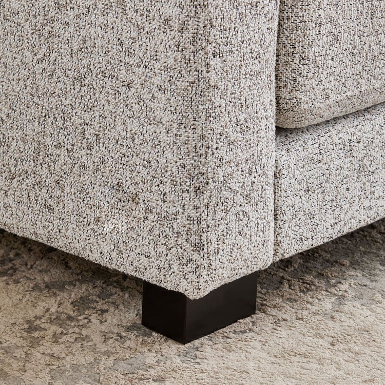 Gather Fabric 2-Seater Sofa with Cushions - Beige