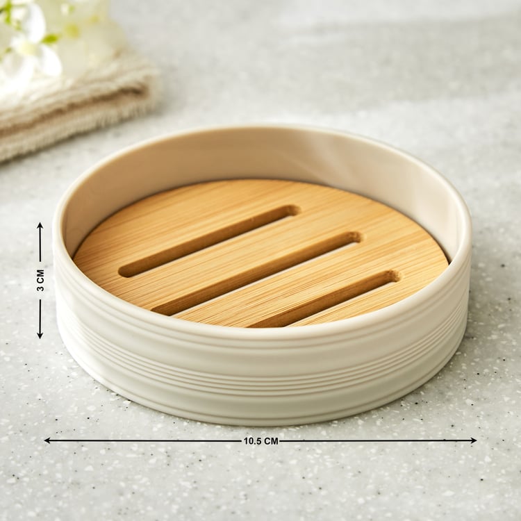 Intelio Boyle Taupe Soap Dish