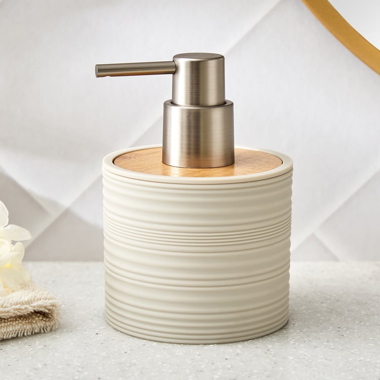 Intelio Boyle Taupe Soap Dispenser - 340ml