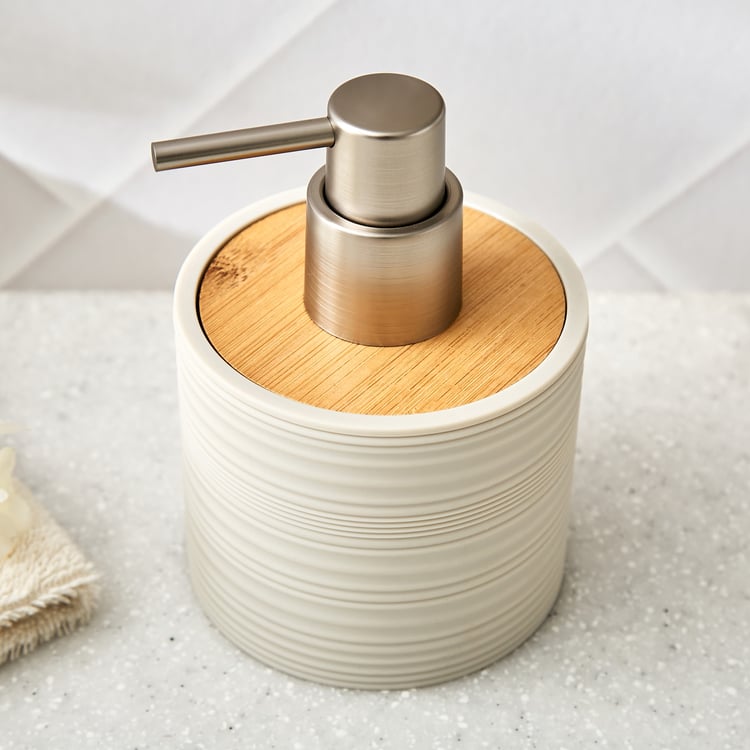 Intelio Boyle Taupe Soap Dispenser - 340ml