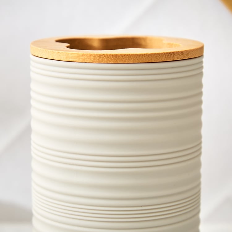 Intelio Boyle Taupe Tooth Brush Holder