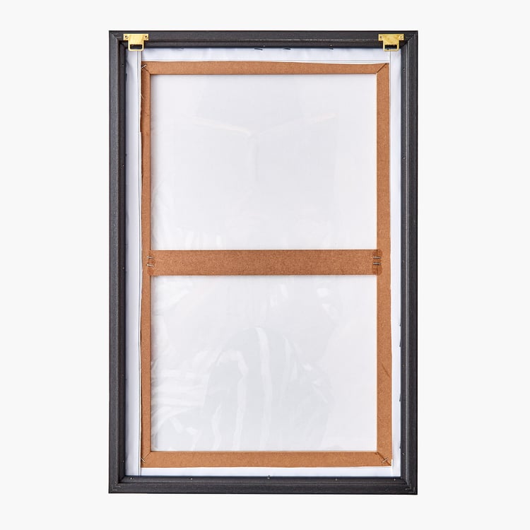 Artistry Dawn Canvas Hand Painted Reading Lady Picture Frame - 40x60cm