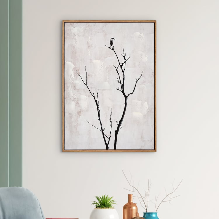 Artistry Dawn Canvas Hand Painted Birds Picture Frame - 50x70cm
