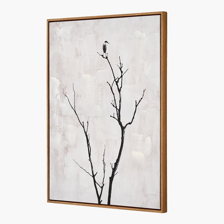 Artistry Dawn Canvas Hand Painted Birds Picture Frame - 50x70cm