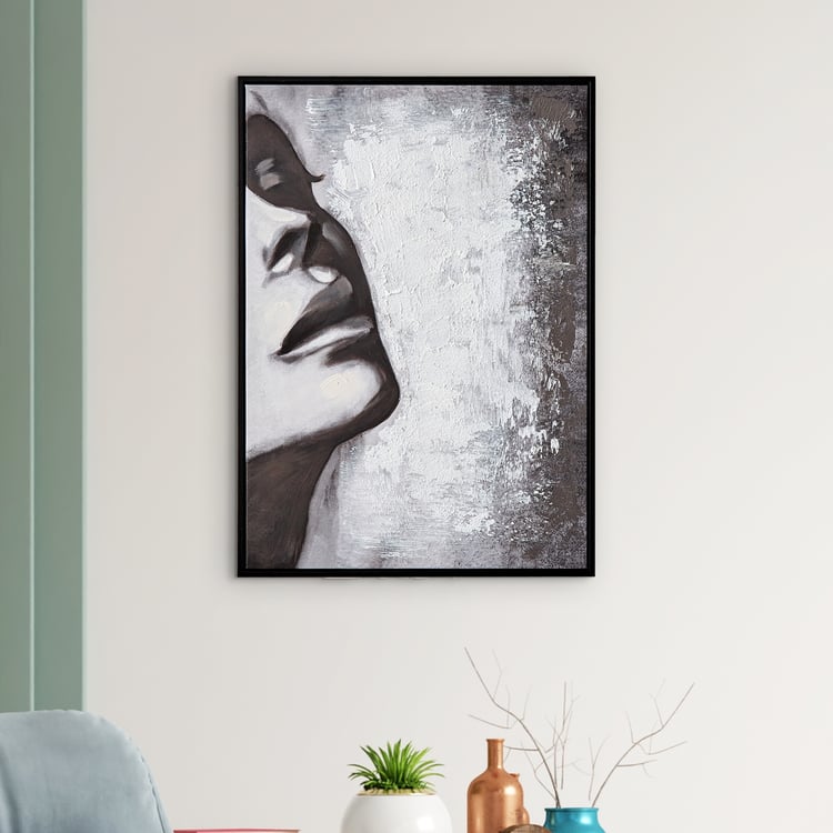 Artistry Dawn Canvas Hand Painted Face Picture Frame - 50x70cm