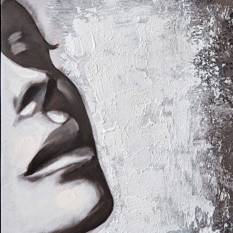 Artistry Dawn Canvas Hand Painted Face Picture Frame - 50x70cm