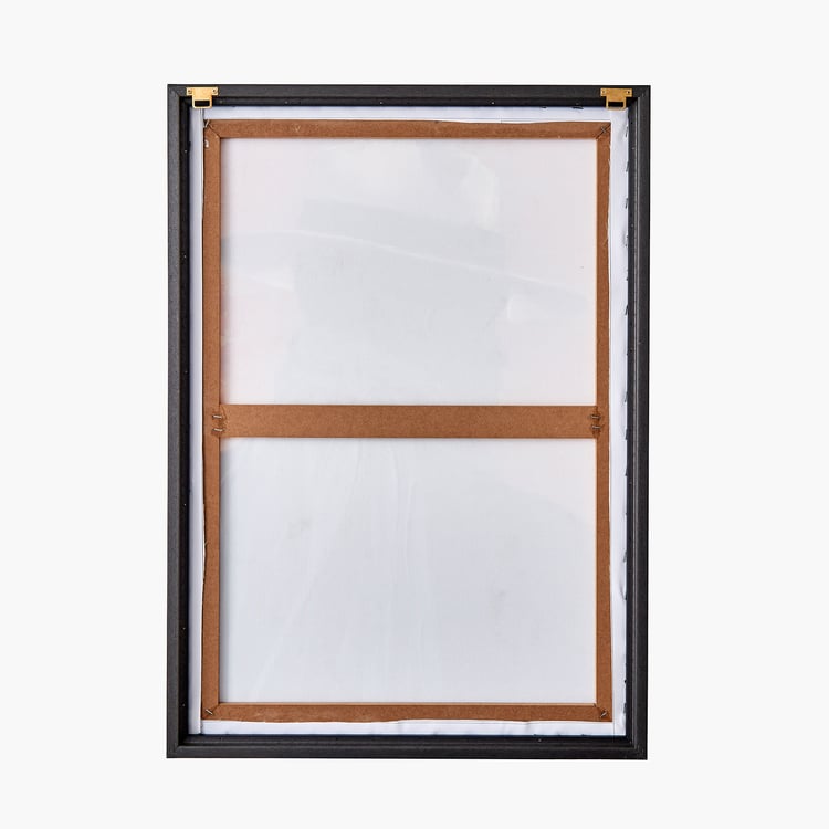 Artistry Dawn Canvas Hand Painted African Man Picture Frame - 50x70cm