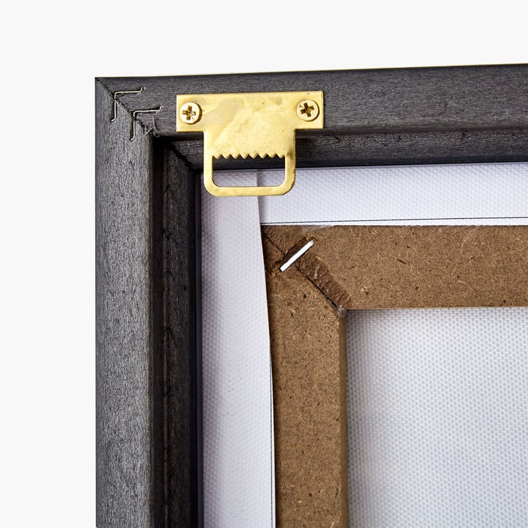 Artistry Dawn Canvas Hand Painted African Man Picture Frame - 50x70cm